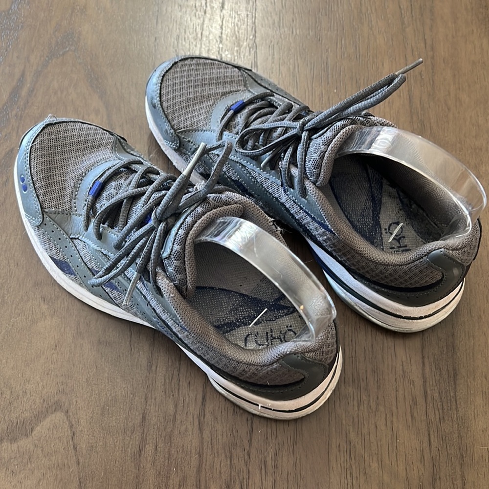 Ryka Blue & Silver Radiant Plus tennis shoes